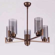 Dekor 5´li Lak Avize (Füme)